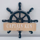 Nautical Helm Door Sign