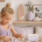 Personalised Timber Surfboard for Kids Bedroom