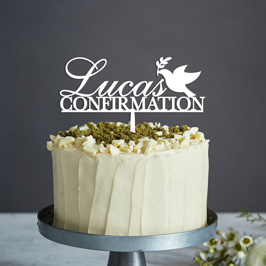 Confirmation Cake Topper Style 3 - Any Text