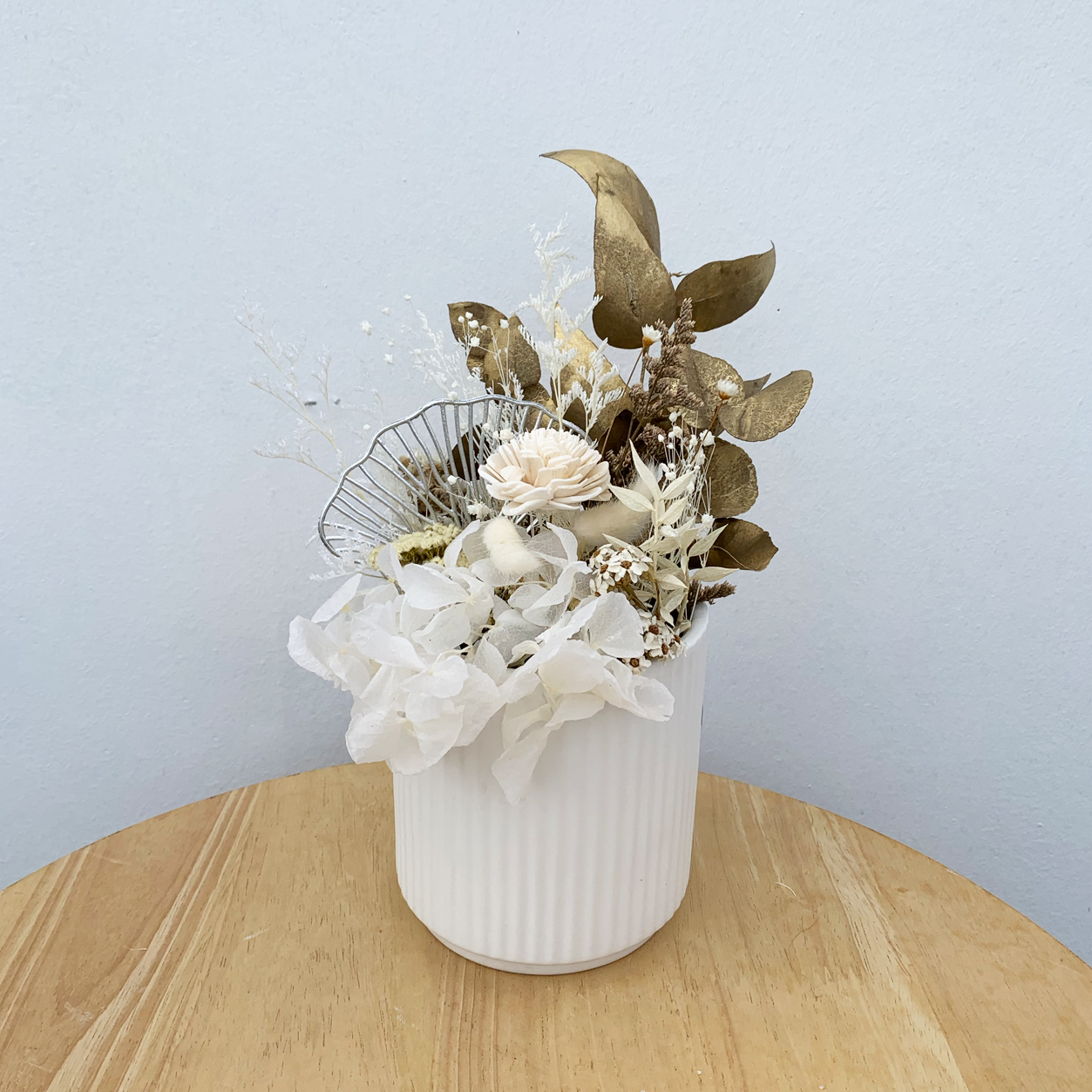 Dried Flower Arrangement - Offcuts in Vase