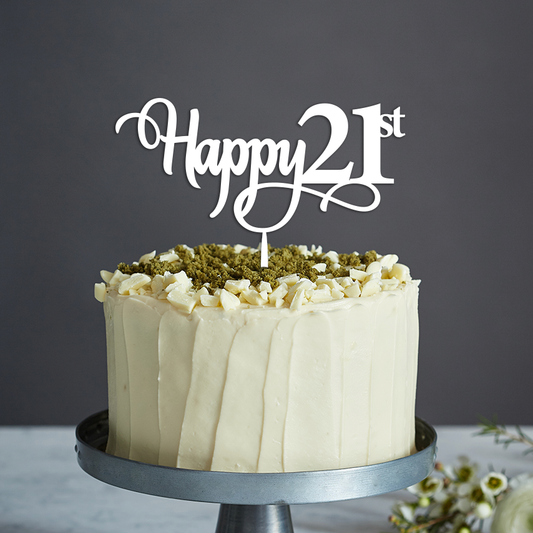 Happy Year Cake Topper - Any Text